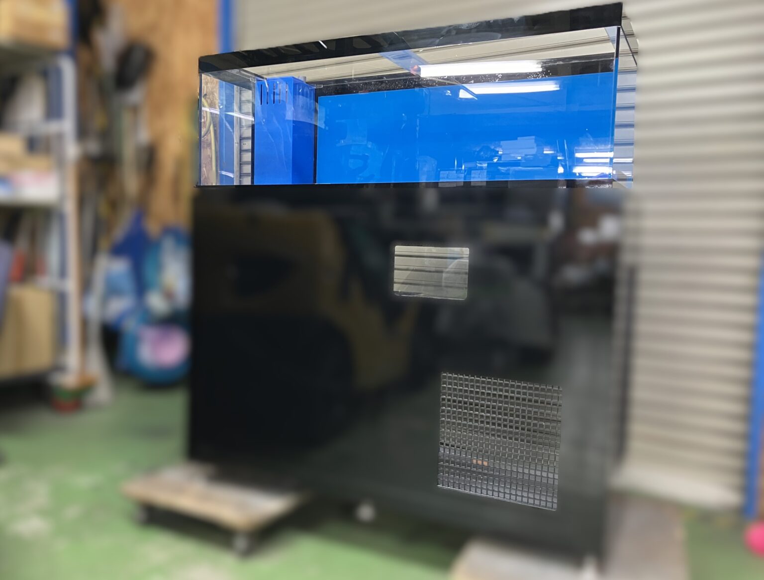 潮1200ZS 新規導入 活魚水槽 | 水槽設置・メンテナンス施工ブログ