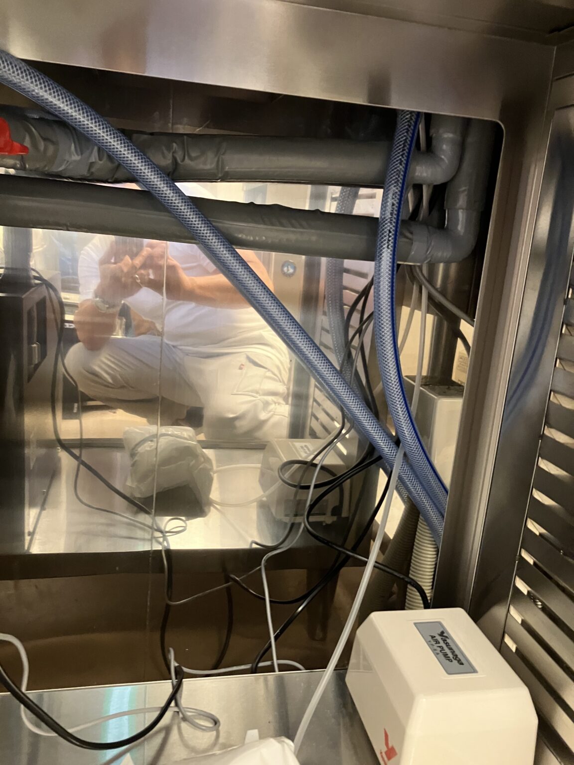 特注W1170 底面濾過 新規 活魚水槽11.jpg