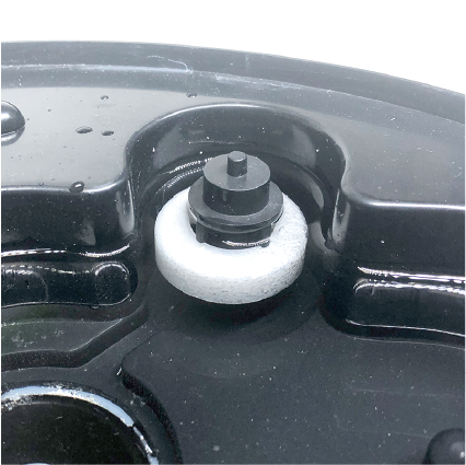 空焚き防止する安全センサー付き