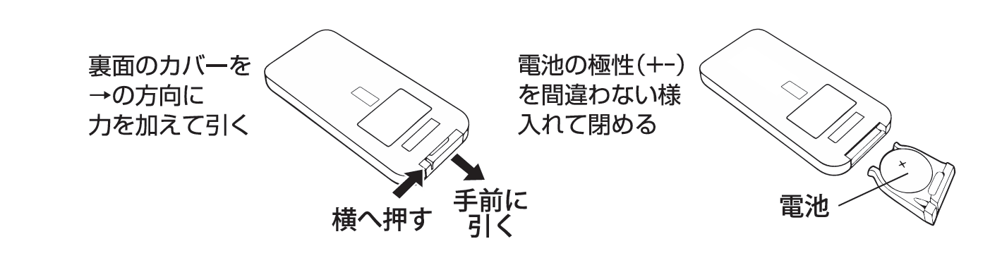 リモコンが動かない