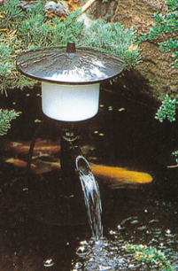ベル型噴水口