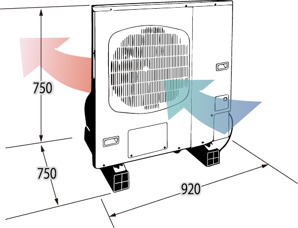 ZCW1000外形寸法図