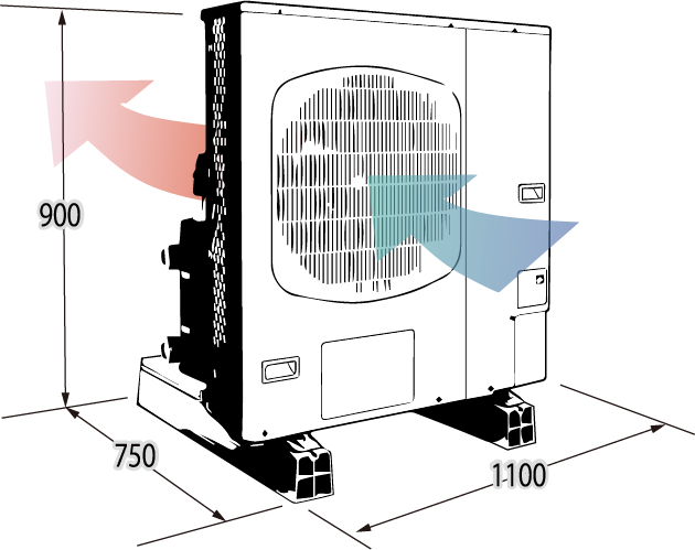 ZCW3000外形寸法図