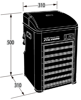 ZTK2000外形寸法図
